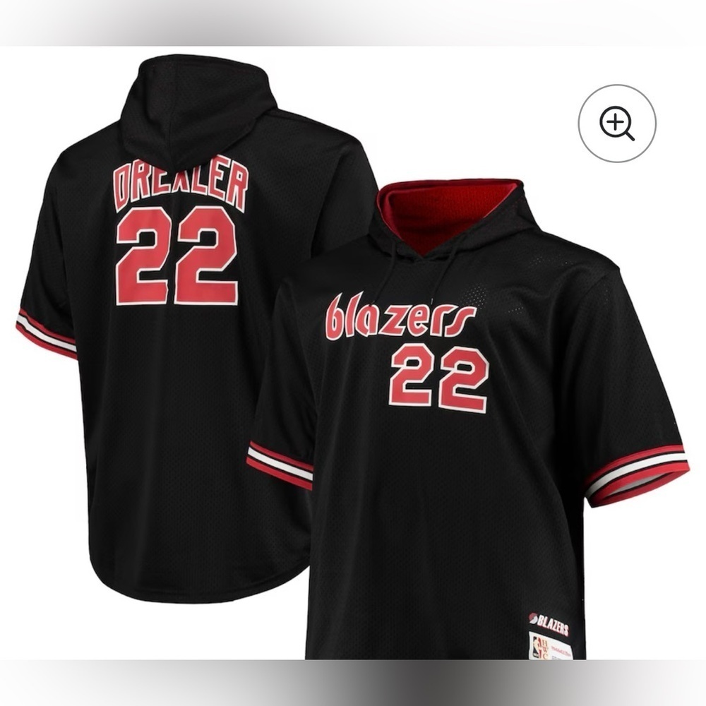 BLAZERS Shirts, Jerseys
Clyde Drexler Portland Trail Blazers Mitchell & Ness